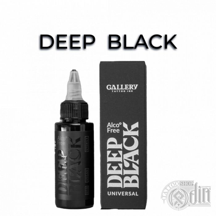 Deep black- Универсальная чёрная краска